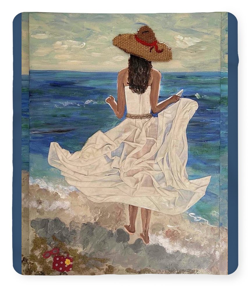 Women on Beach - Multimedia - Blanket