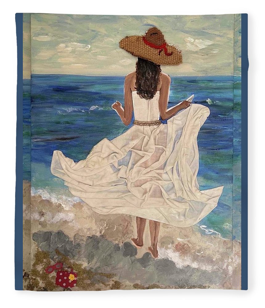 Women on Beach - Multimedia - Blanket