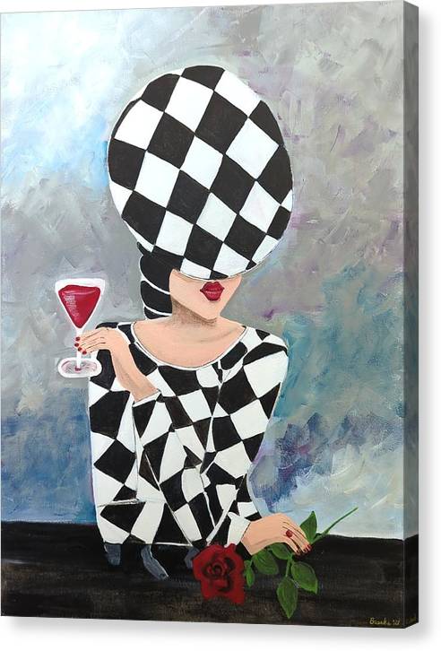 Waiting for my Table - Canvas Print