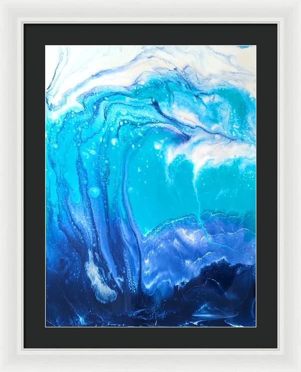 Water Plunge - Framed Print