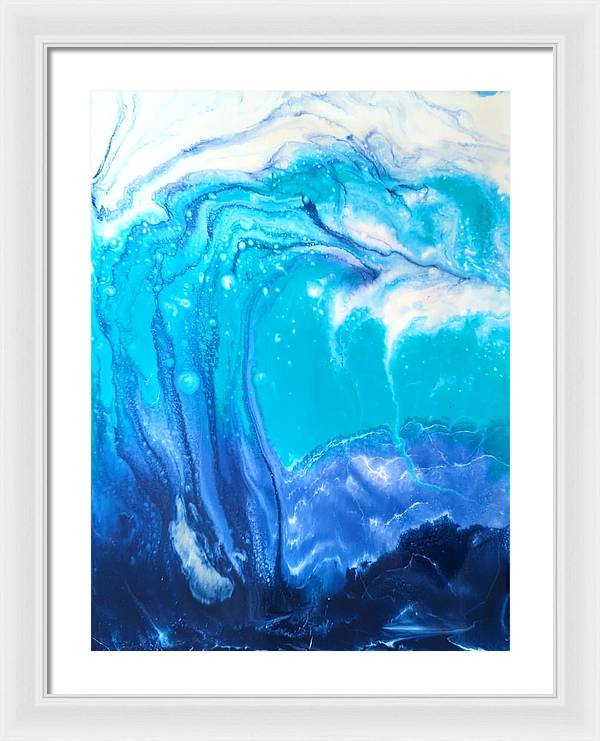 Water Plunge - Framed Print