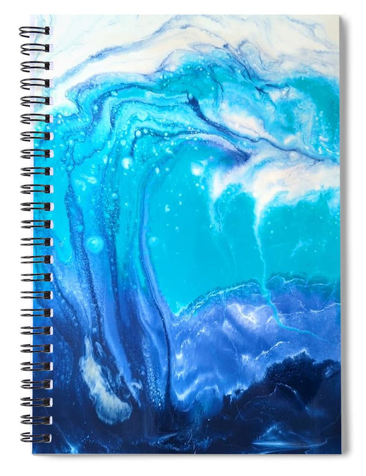 Water Plunge - Spiral Notebook