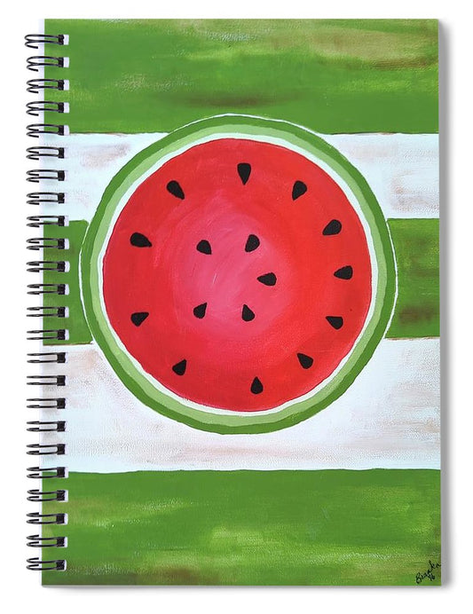 Watermelon Slice - Spiral Notebook